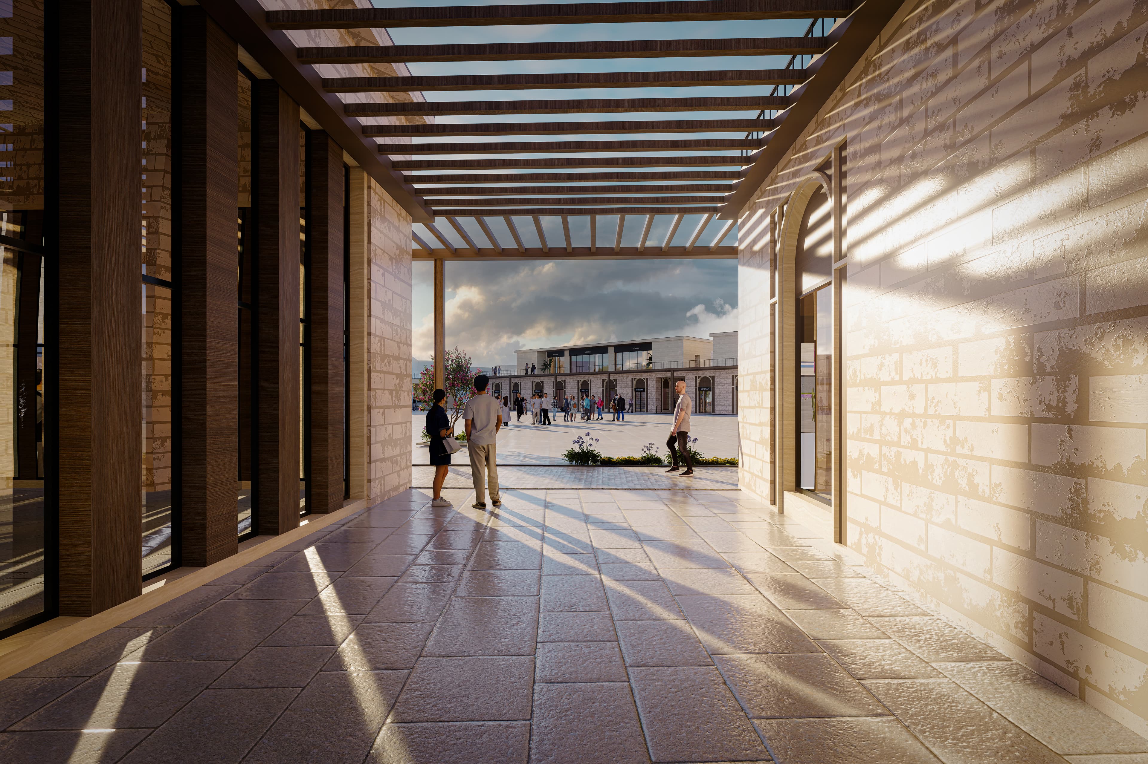 Covered Passage View
